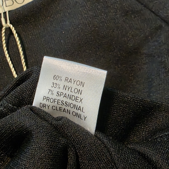 Torn by Ronny Kobo Black Long Sleeve Crop Top - Picture 5 of 5